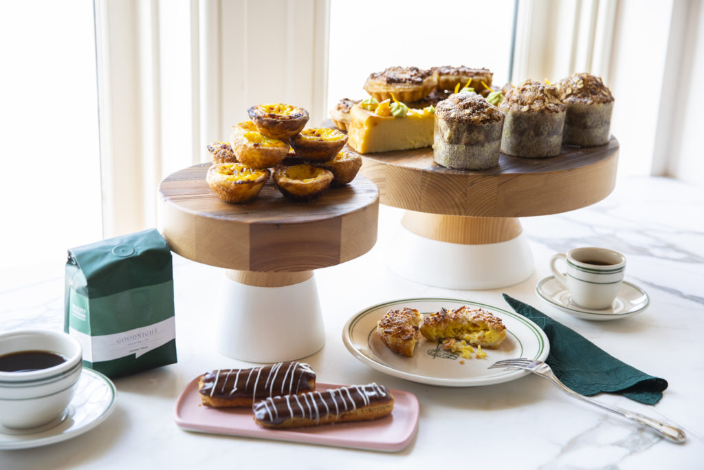 Sweet and savory treats at Montrose Cheese & Wine from pastry chef Shawn Gawle. (Photo by Julie Soefer)