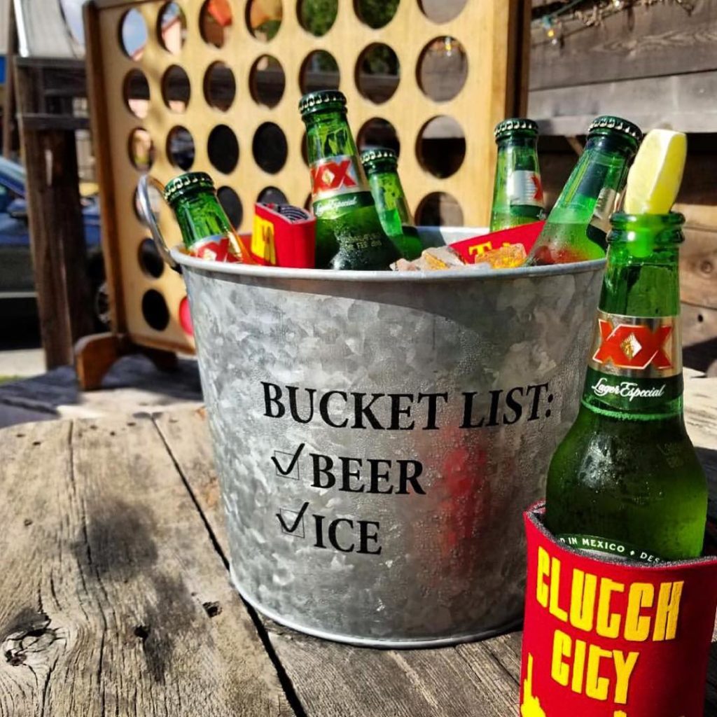 The Kirby hotspot was big on buckets. 