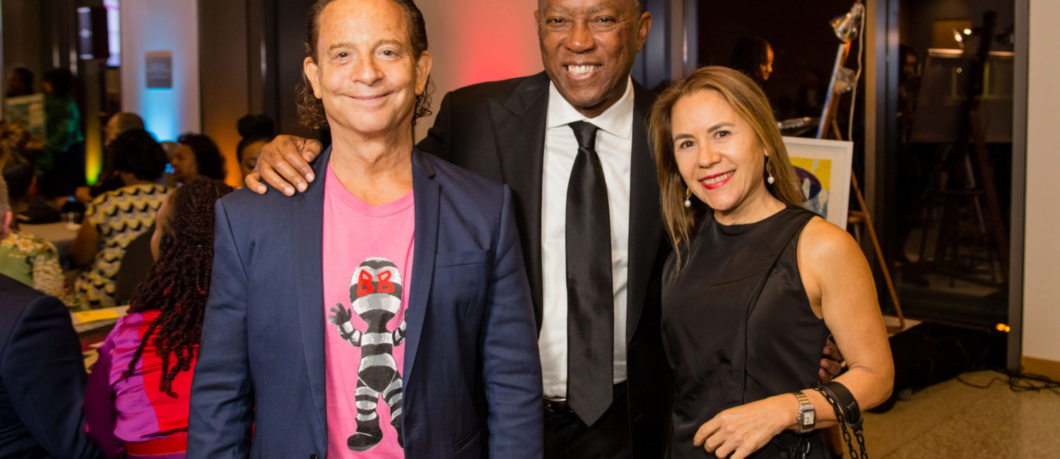 13. Lester Marks, Mayor Sylvester Turner, Penelope Marx