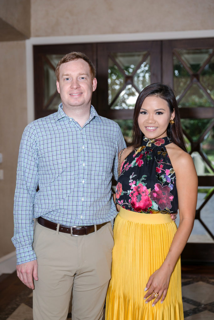 Robert Hopkins and Angelica Bondoc.