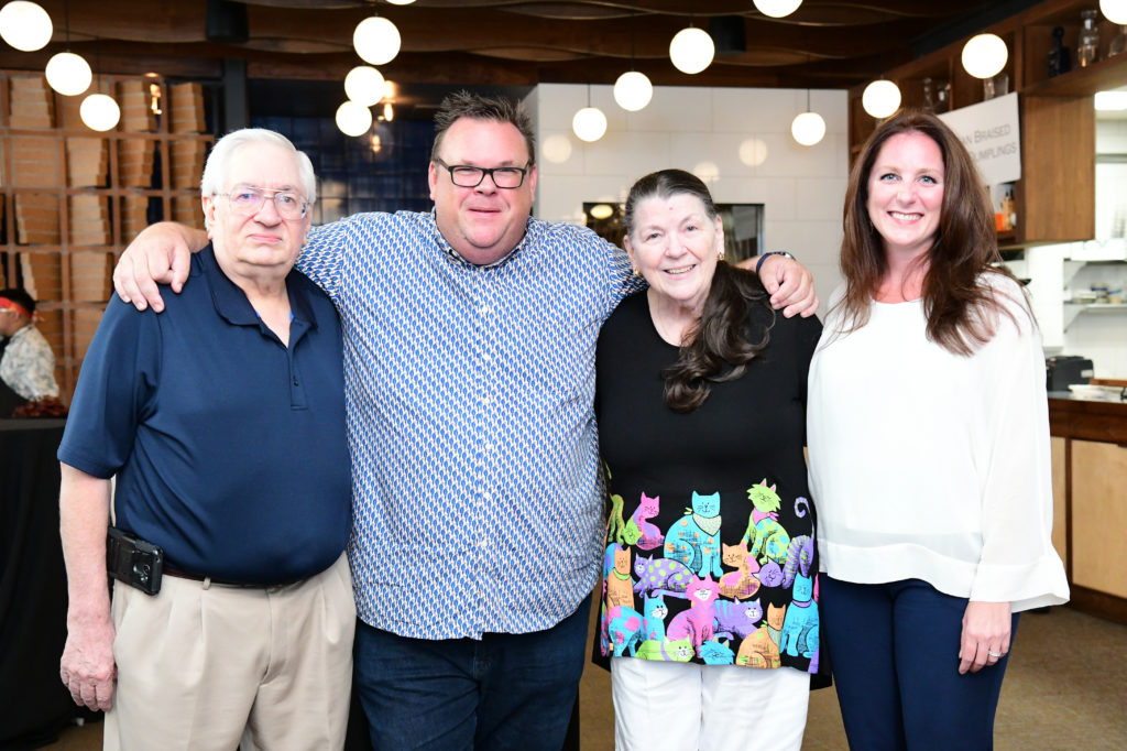 Jim Shepherd, Chris Shepherd, Georgia Shepherd, Lindsey Brown (Photo by Daniel Ortiz)