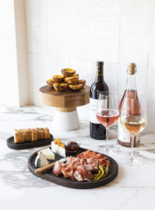 A selection of cheese, wine, pastries and charcuterie at Montrose Wine & Cheese. (Photo by Julie Soefer)