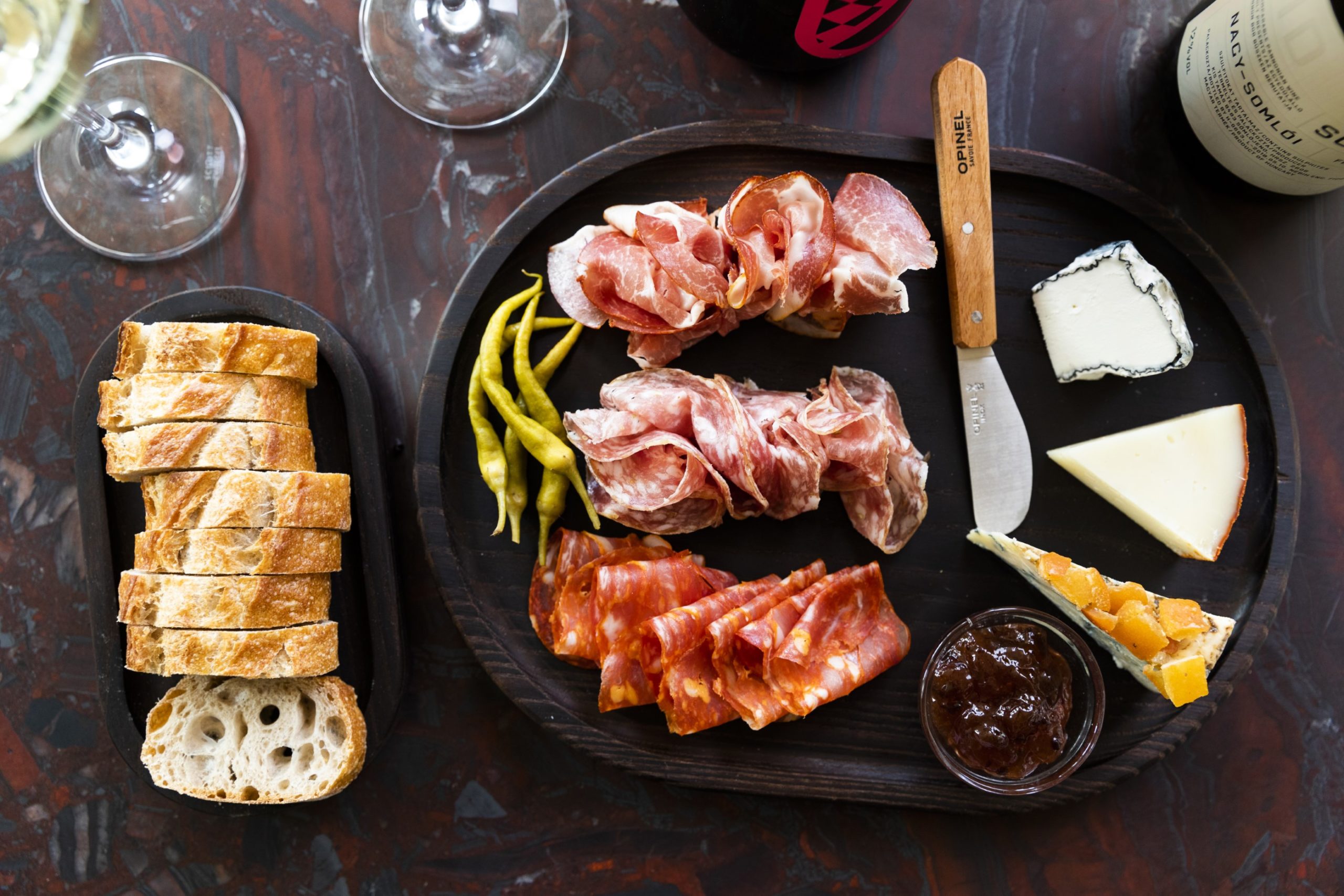 Cheesemonger’s Choice Meat & Cheese Board (Photo by Julie Soefer)