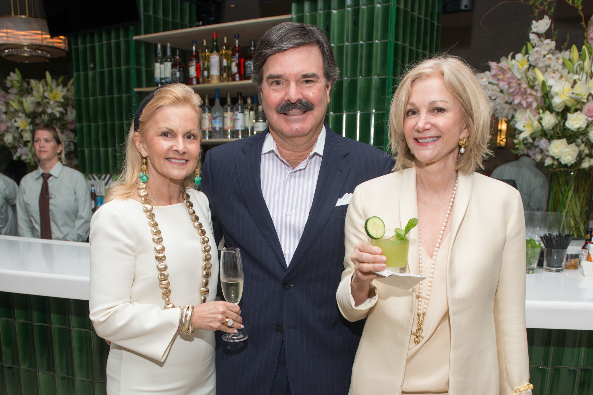 The Annie Cafe & Bar.Karen and Dean Patrinely, Sherri Gordon (Photo by Jacob Powers)