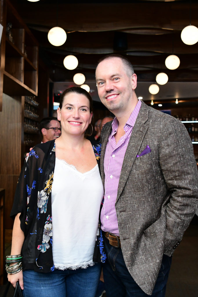 Megan Larche Dominick, Dan Knechtges (Photo by Daniel Ortiz)