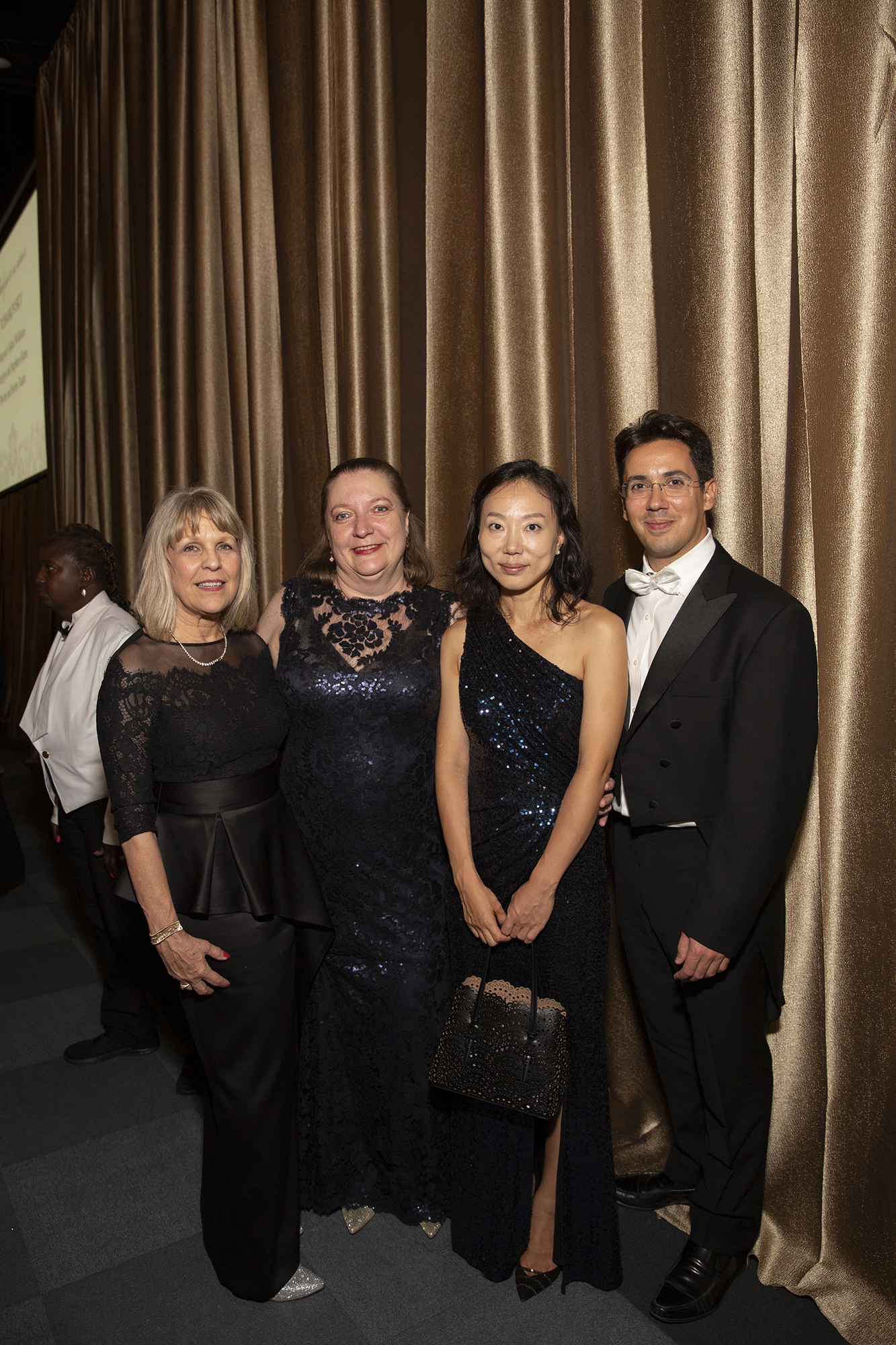 Aggie Foster, Rodica Gonzalez, Yoonshin Song, Alexandros Sakarellos; Photo by Jenny Antill
