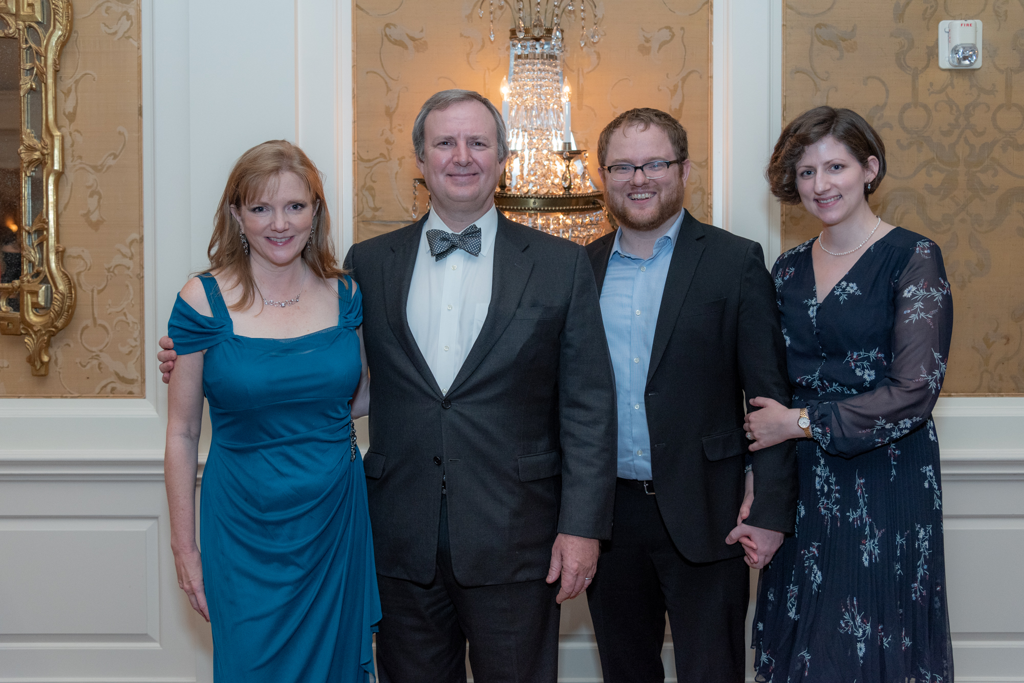 Alecia Lawyer, Jefferson Todd Frazier, Mark & Esther Buller (Photo by Paul Davis, dabphoto)