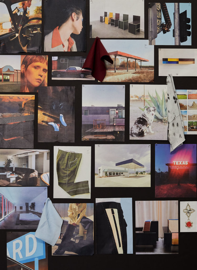 BLDWN's Spring 2020 Collection draws inspiration from the dual nature of Marfa, Texas: One part quiet ,West Texas ranching town and the other, an eccentric art community established by the late American artist Donald Judd. We've twisted the American suburban feeling that influenced the collection by pairing classic shapes with clean, modern lines, neutral pops of color and tactile fabrications.