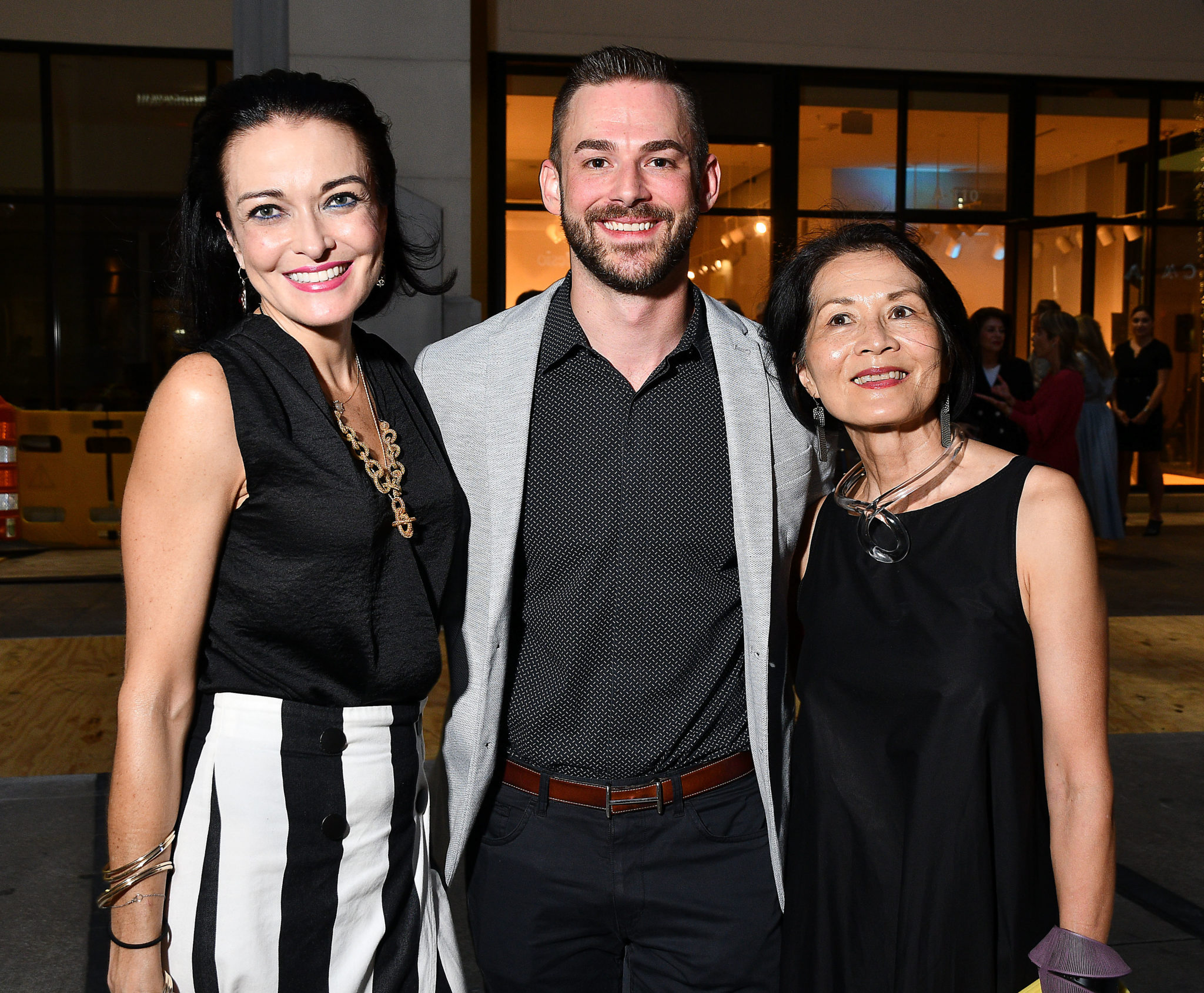 Carmen Ibarra, Adam Cook and Meedi Hidalgo; photo by Dave Rossman