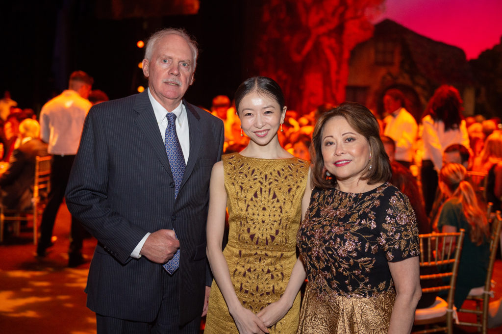 Edward Ziegler, Yuriko Kajiya, Rini Ziegler (Photo by Wilson Parish)