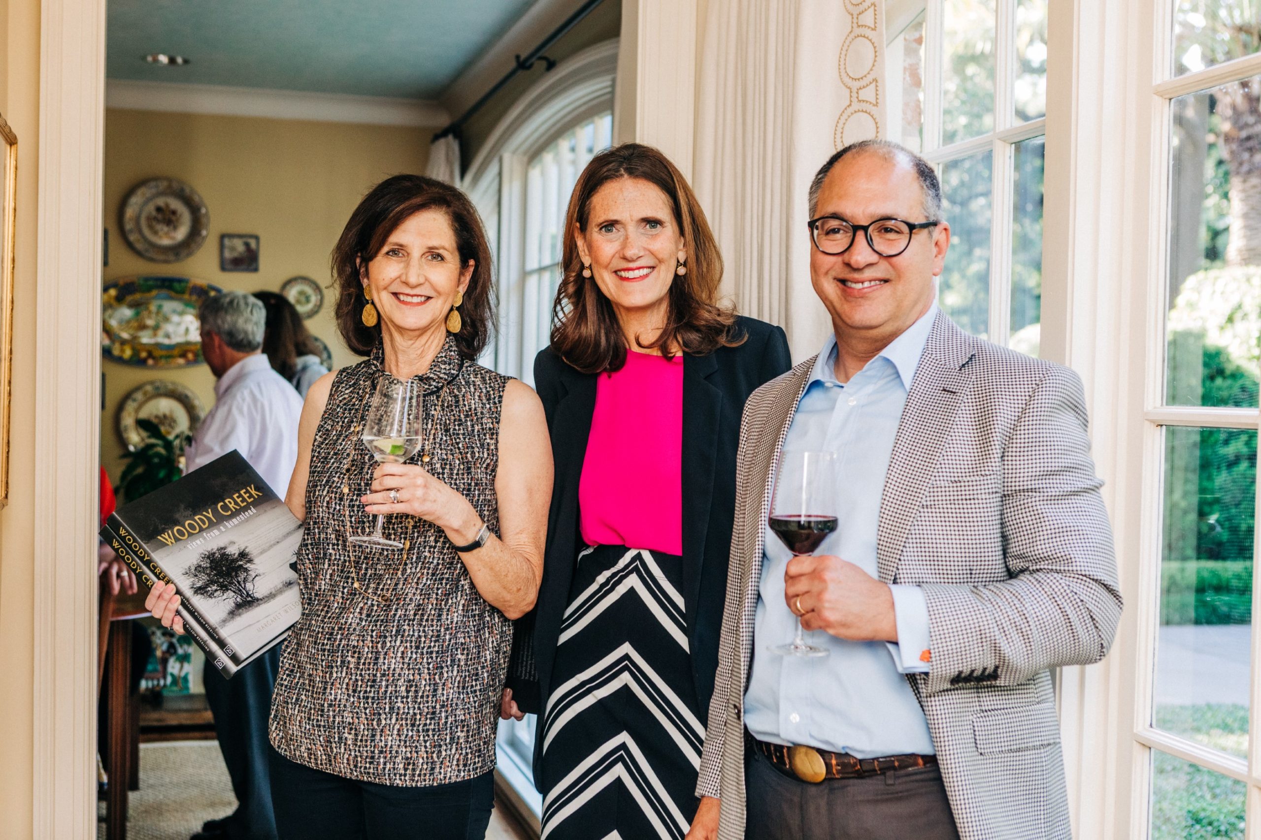 Elizabeth Schiffer, Sallie Alcorn, Adam Schiffer (Photo by Bonner Rhoden)