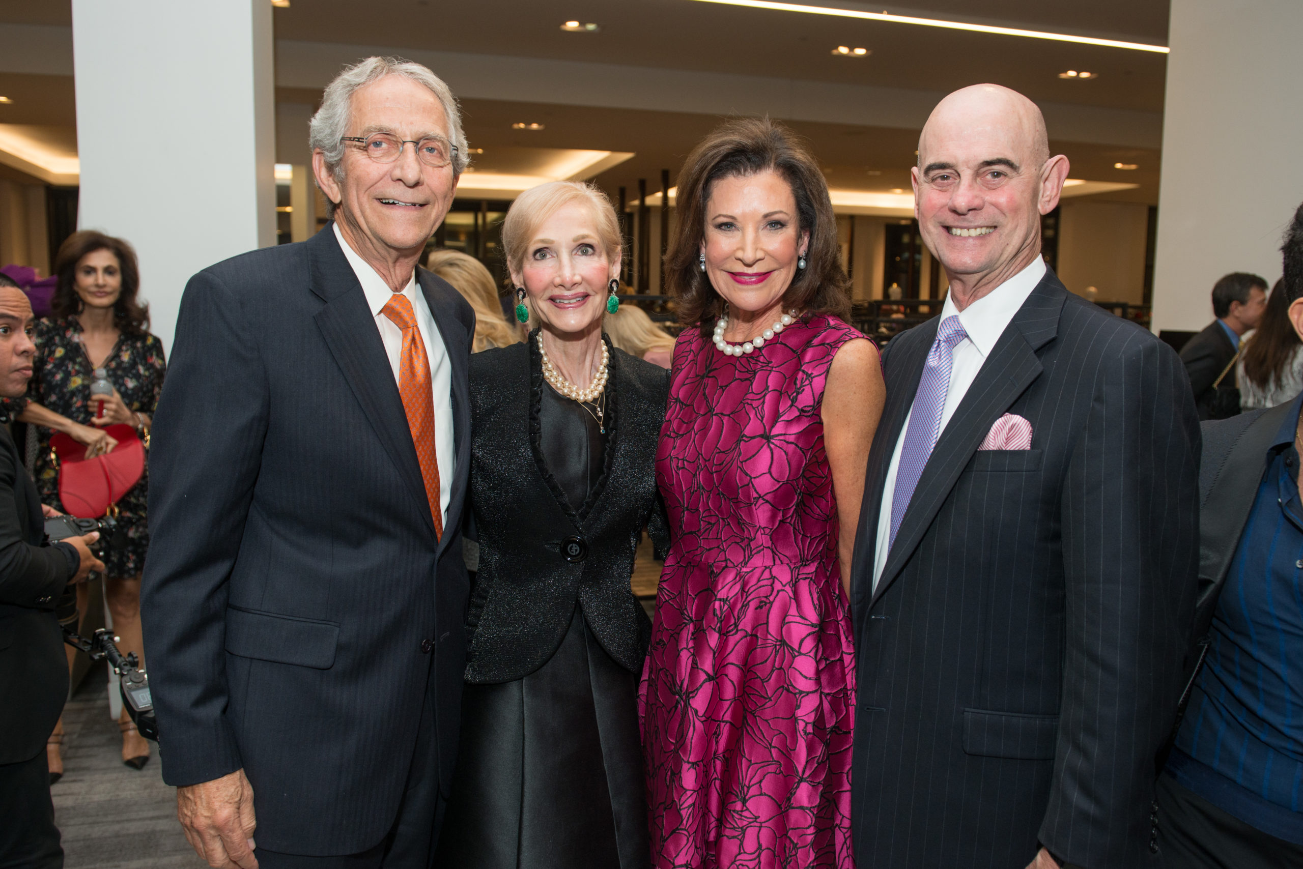 Harry ands Diane Gendel, Betty and John Hrncir photo by Jacob Power