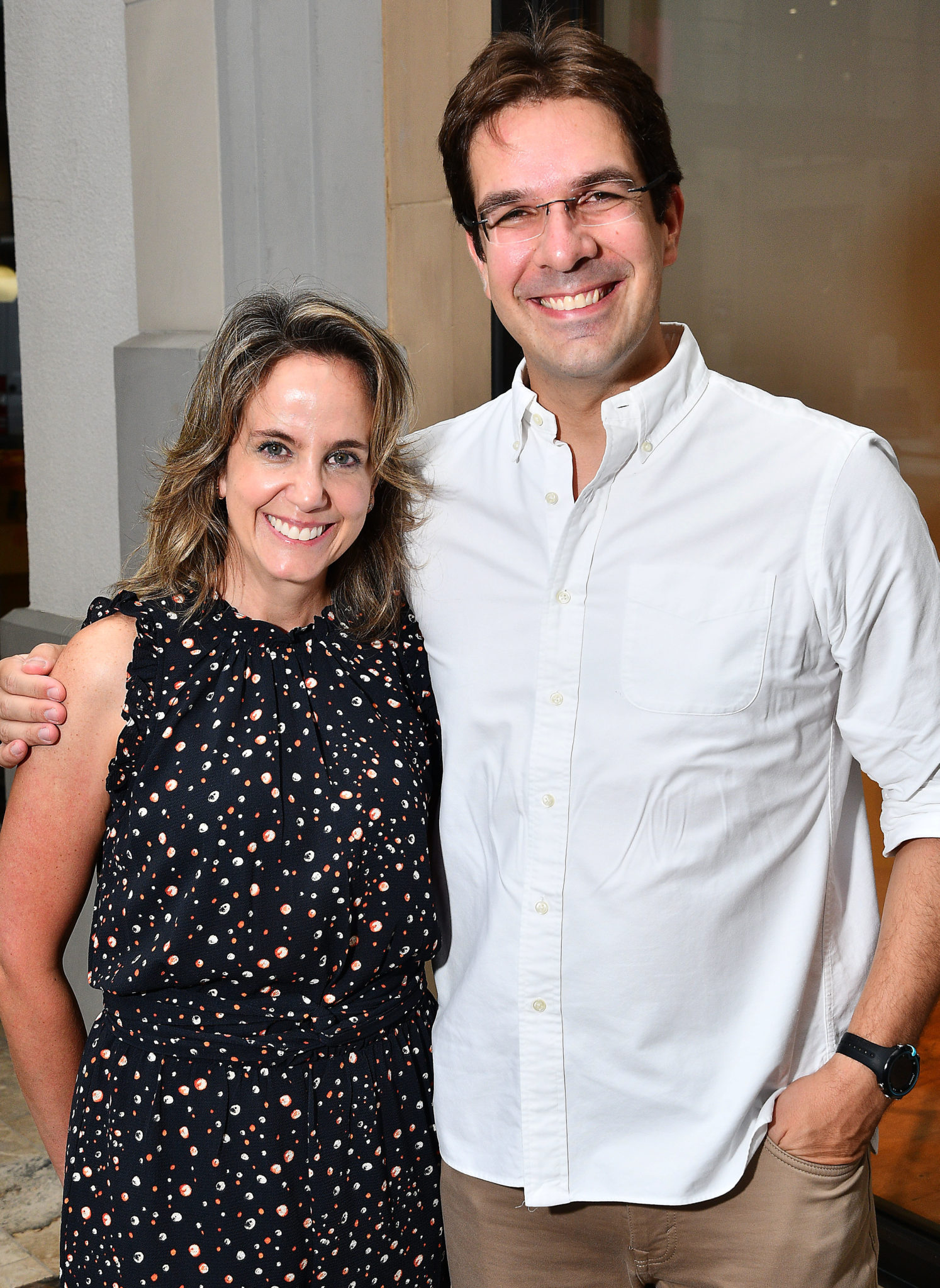 Helena and Marcos Spieler; photo by Dave Rossman