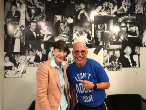 Howie Mandel, Shelby Hodge, PaperCity offices Houston