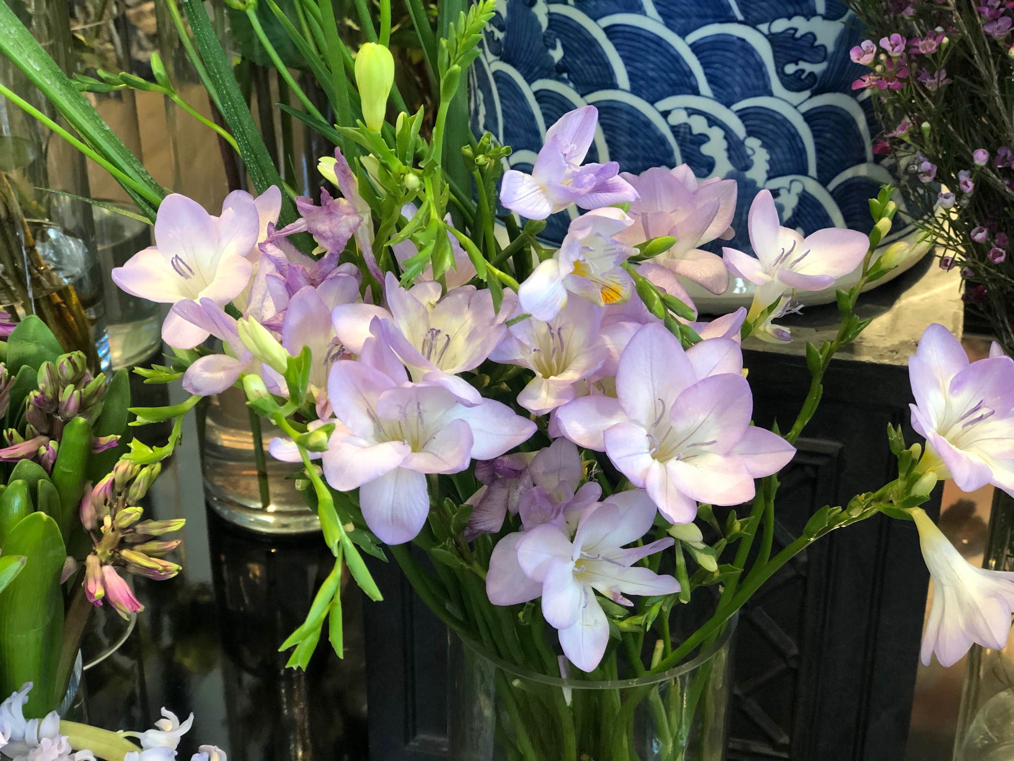 Avant Garden in River Oaks District is awash in fresh flowers