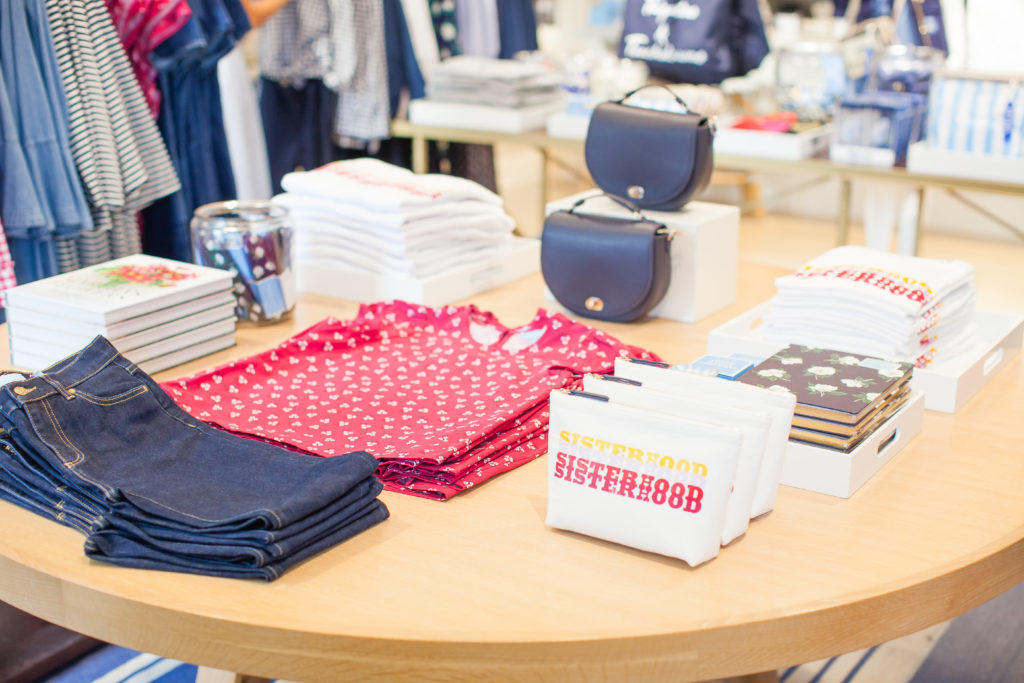 The pop-up will feature the newest apparel, accessories and homeware from the brand.