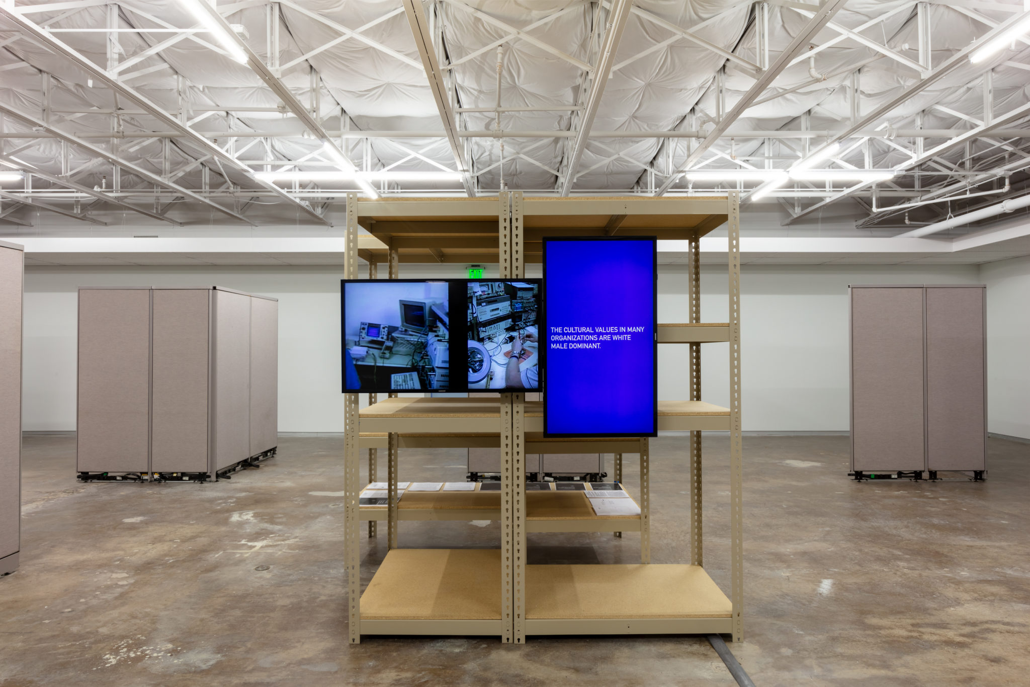 Jessica Vaughn’s “In Polite English One Disagrees by First Agreeing” (Photo by Kevin Todora)