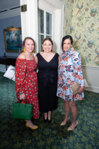 Junior League of Houston fall event Katie Hackedorn, Jordan McPhail, Mimi Foerster (Photo by Emile C. Browne)