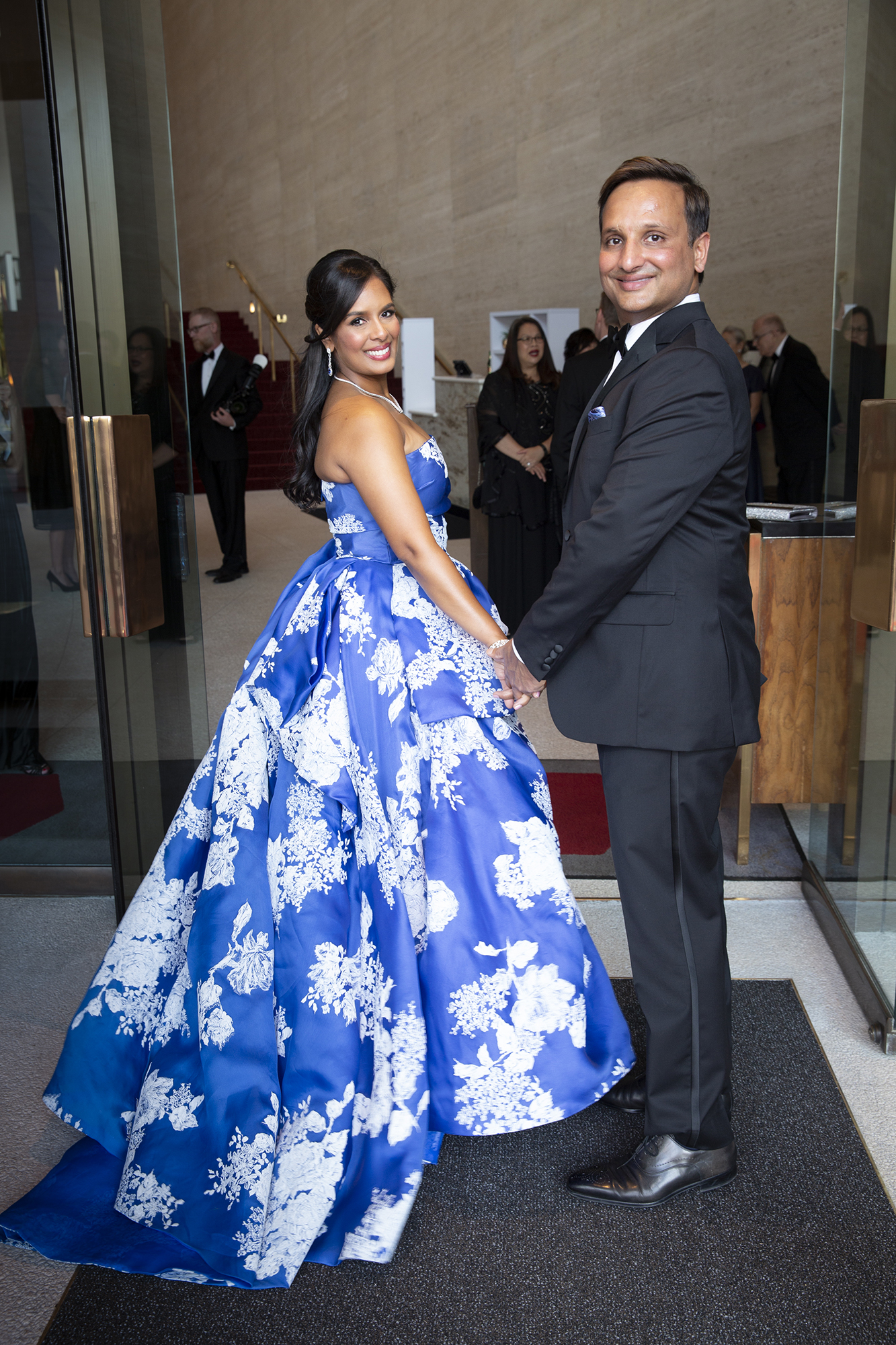 Kusum and K. Cody Patel; Photo by Jenny Antill
