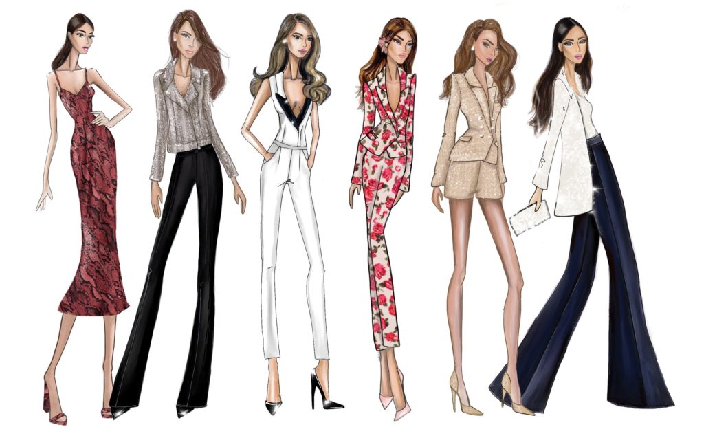  “Spring Summer '20 reflects a soft feminine tone, with an emphasis on prints and textured fabrics. Suiting plays a must have in the Spring Collection" —L’AGENCE