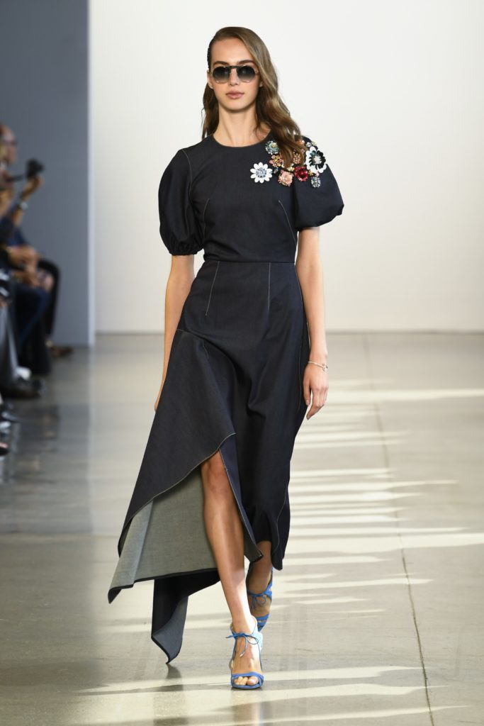 Bibhu Mohapatra Supima denim dress. (Photo courtesy of Bibhu Mohapatra)