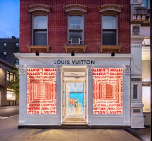 Louis Vuitton Pop Up Jonas Wood NYFW 2019