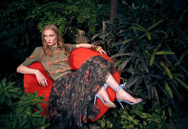 Fashion Designer Rieke Common Embraces Jungle Prints, Decries Self Serious Fashion