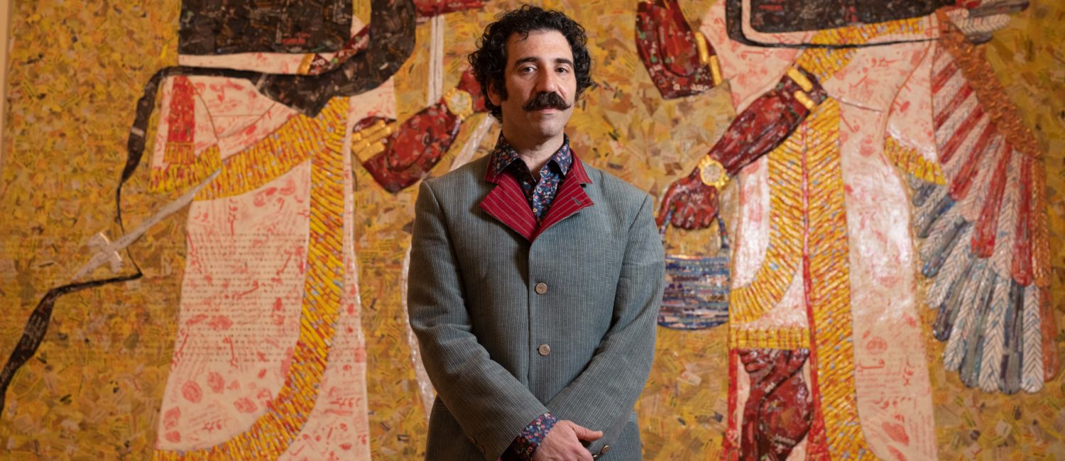 2020 Nasher Prize recipent, Chicago-based artist Michael Rakowitz, is redefining contemporary sculptor and moving it from the studio to the streets. (Courtesy Nasher Sculpture Center)