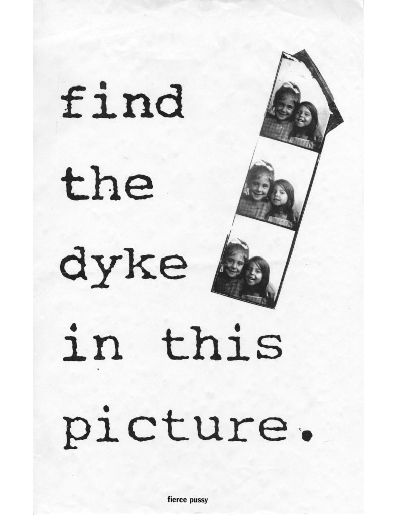 fierce pussy, posters, open-source file from fiercepussy.org. Image courtesy of the
artists.