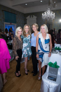 Junior League of Houston fall event Rachael Delamora, Bailey Dalton, Gabriela Gerhart, Nancy Mathé (Photo by Emile C. Browne)
