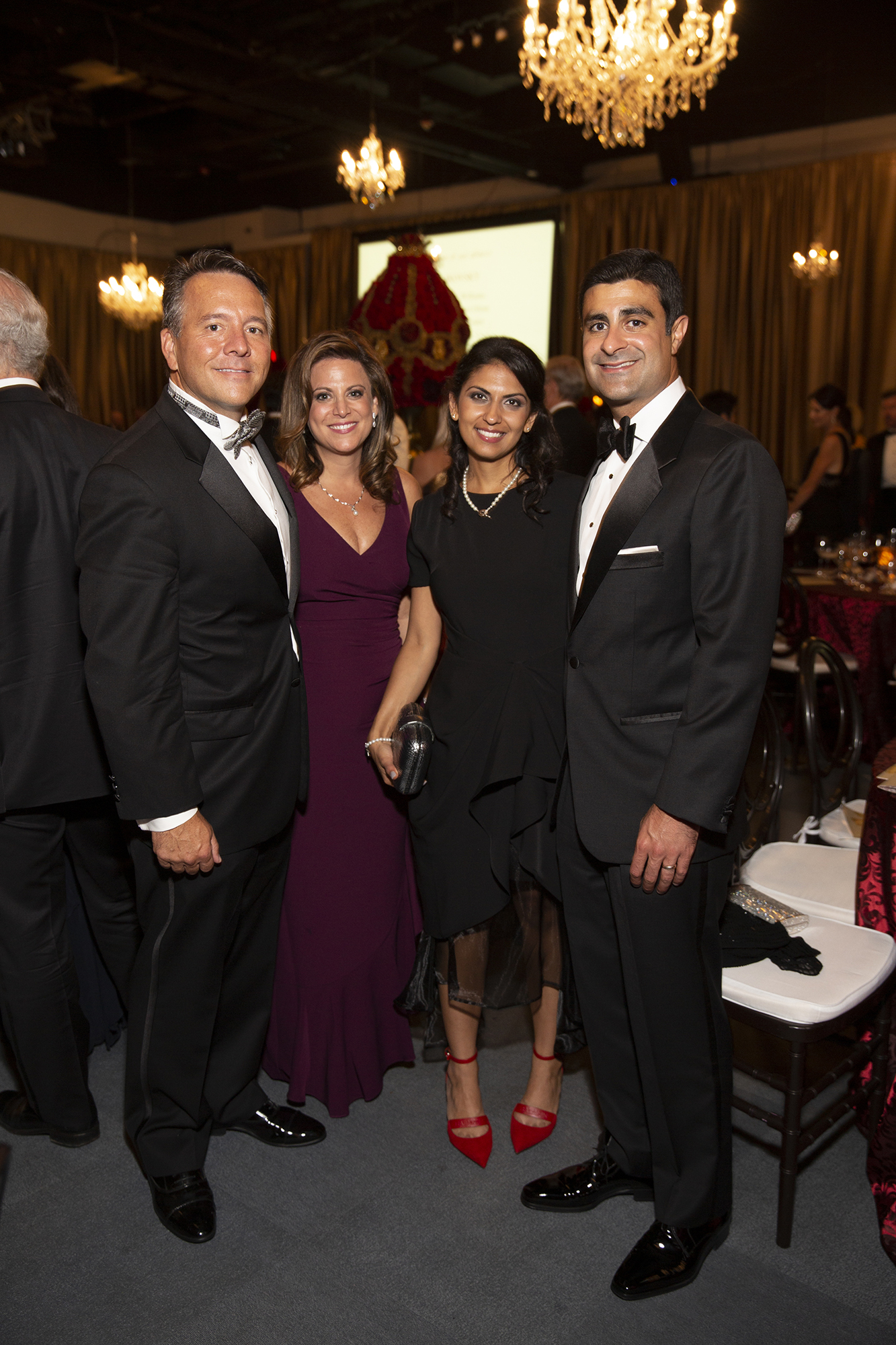 Rob and Caren Sweetland; Lillian and Cyrus Irani; Photo by Jenny Antill