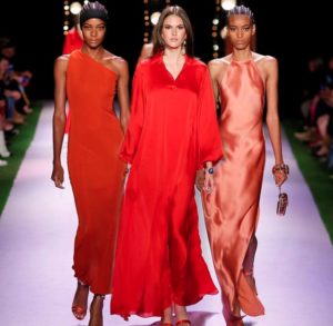 Brandon Maxwell evening gowns spring 2020 collection at New York Fashion Week