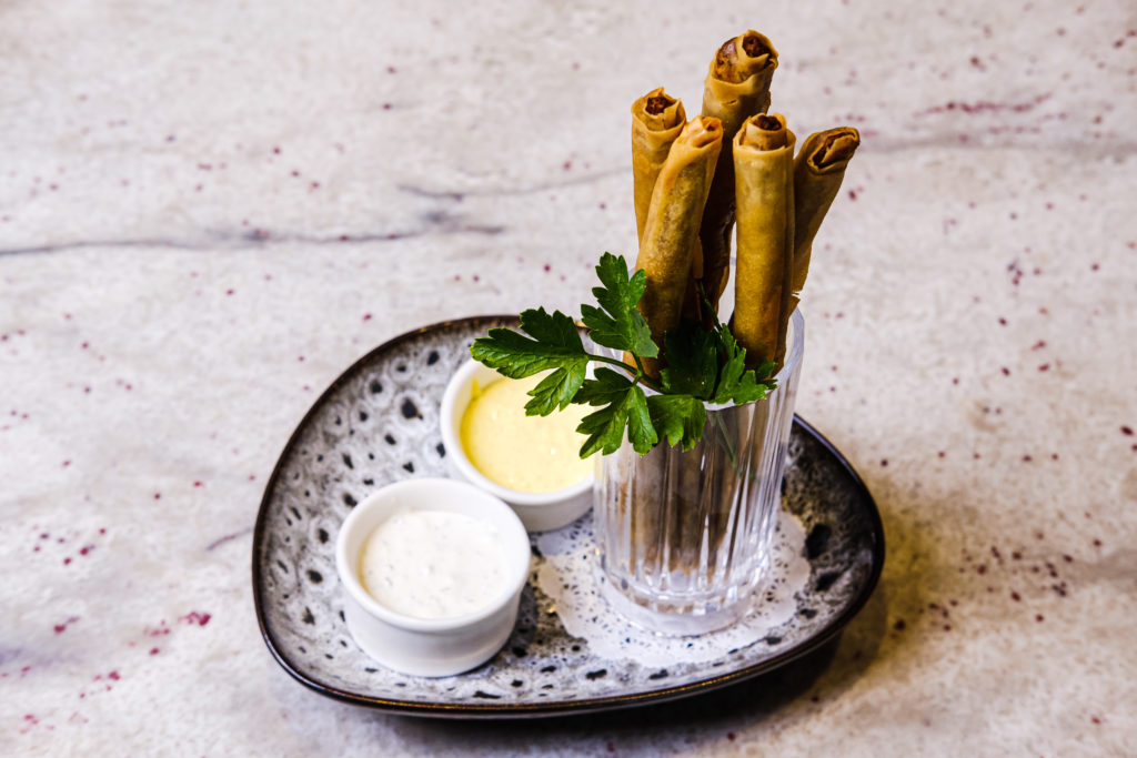 The Spicy Beef Cigars.