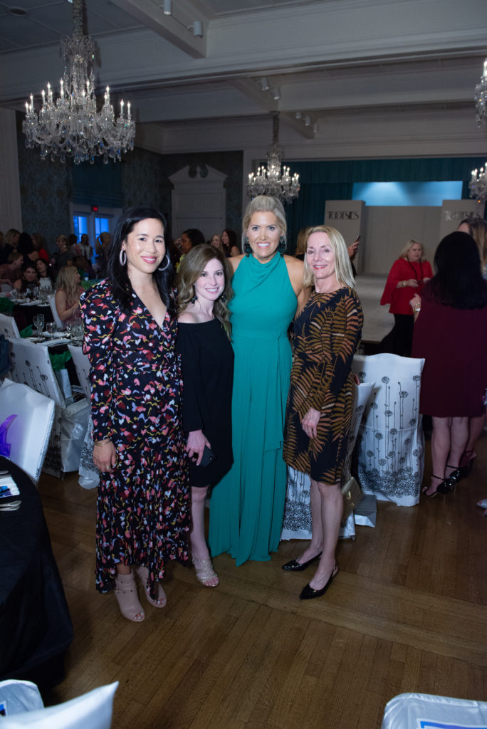 Stephanie Fleck, Alexandra Yates, Amanda Boffone, guest (Photo by Emile C. Browne)