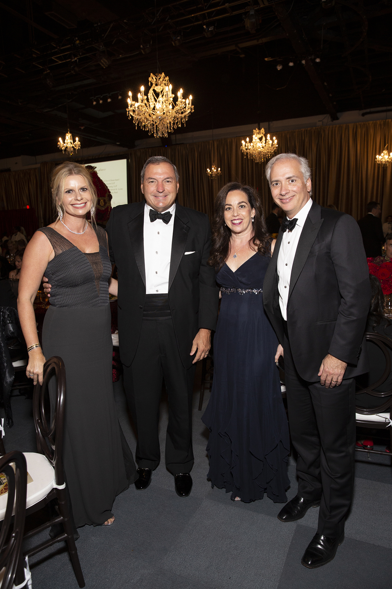 Valerie and Tracy Dieterich, Viviana and David Denechaud; Photo by Jenny Antill