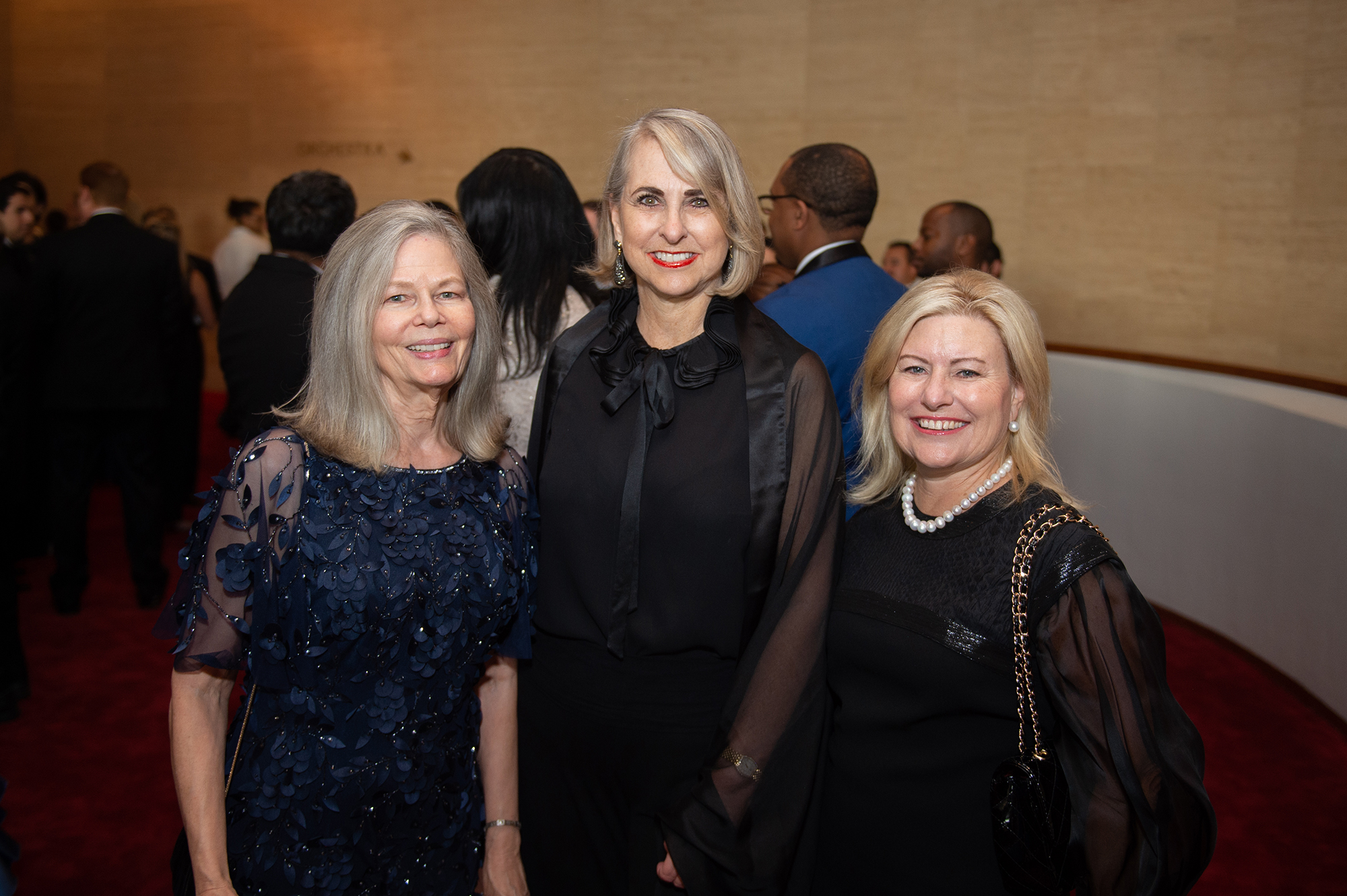 Virgina Clark, Susan Hansen, Maureen Higdon; Photo by Wilson Parish