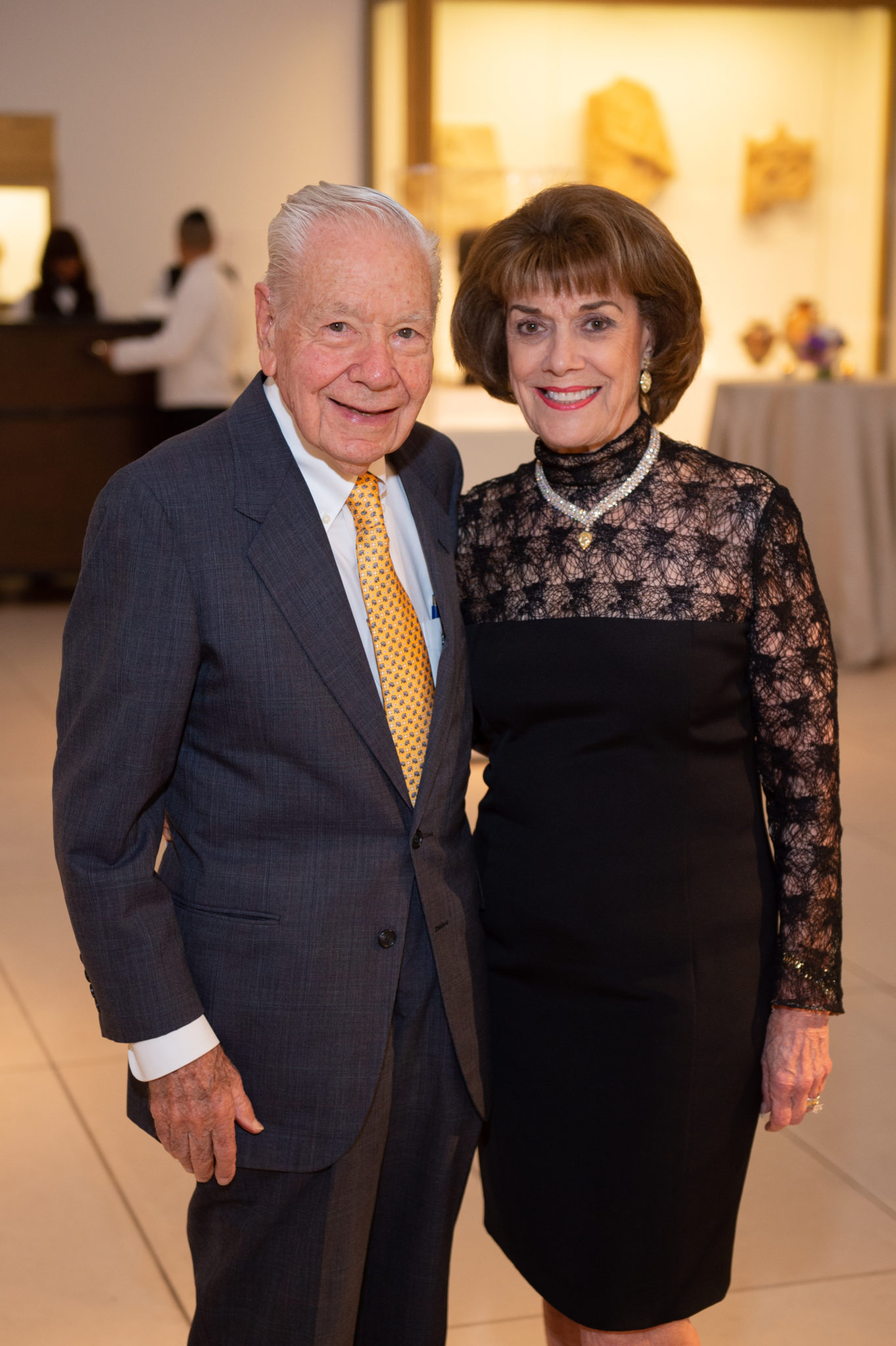 Wally Wilson and Jeanie Kilroy Wilson; Photo by Wilson Parish