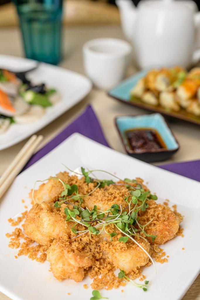 The eatery just opened over Labor Day weekend. 