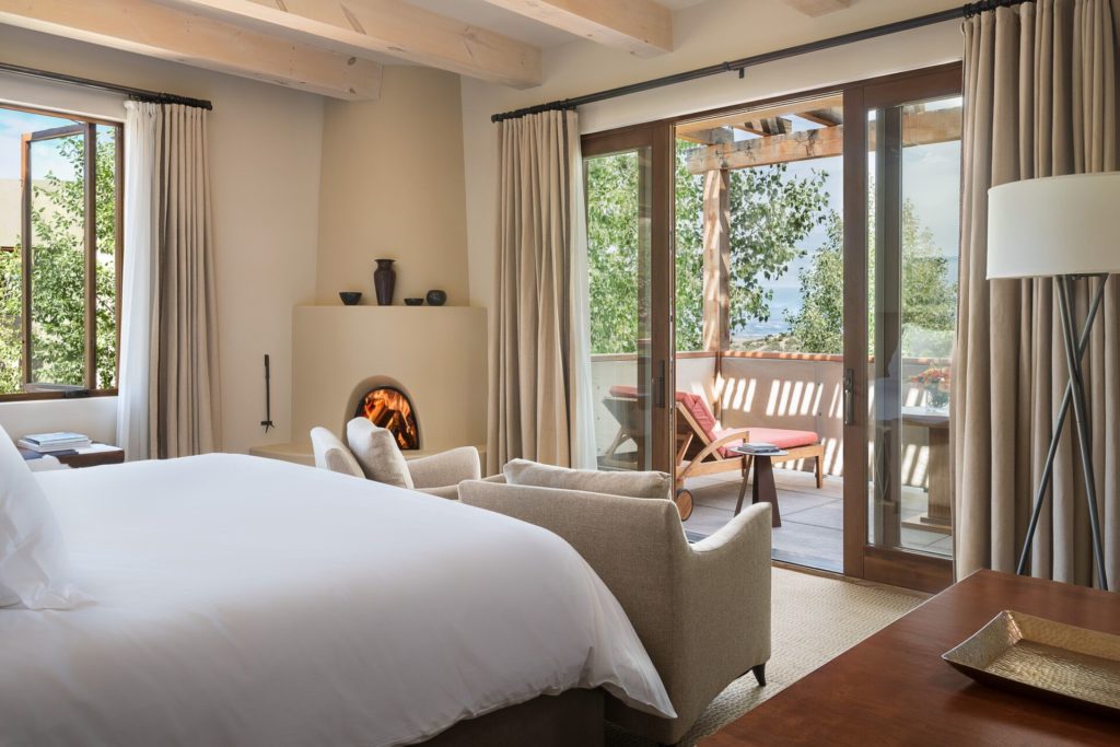 The Four Seasons in Santa Fe is luxury in the desert. 