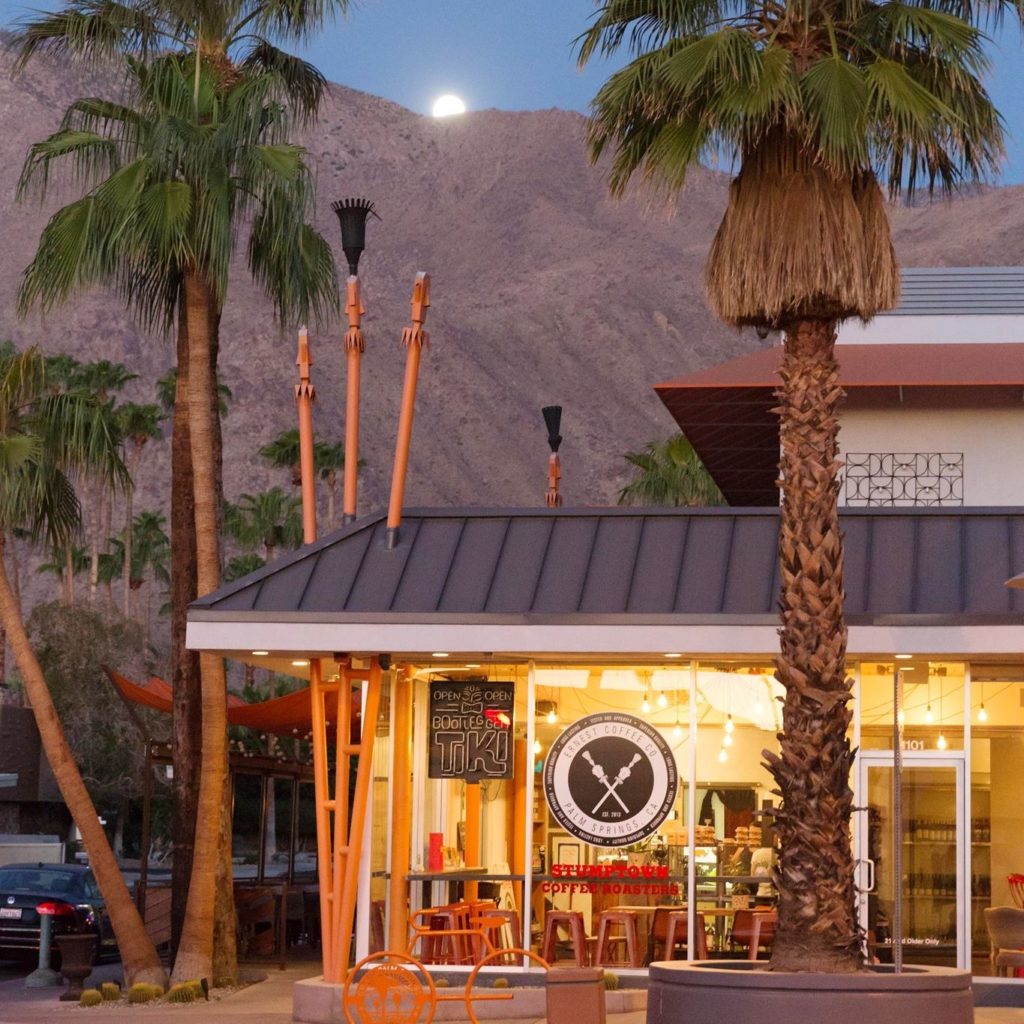 Ernest Coffee is a must-try coffee shop in Palm Springs. Courtesy of Ernest Coffee