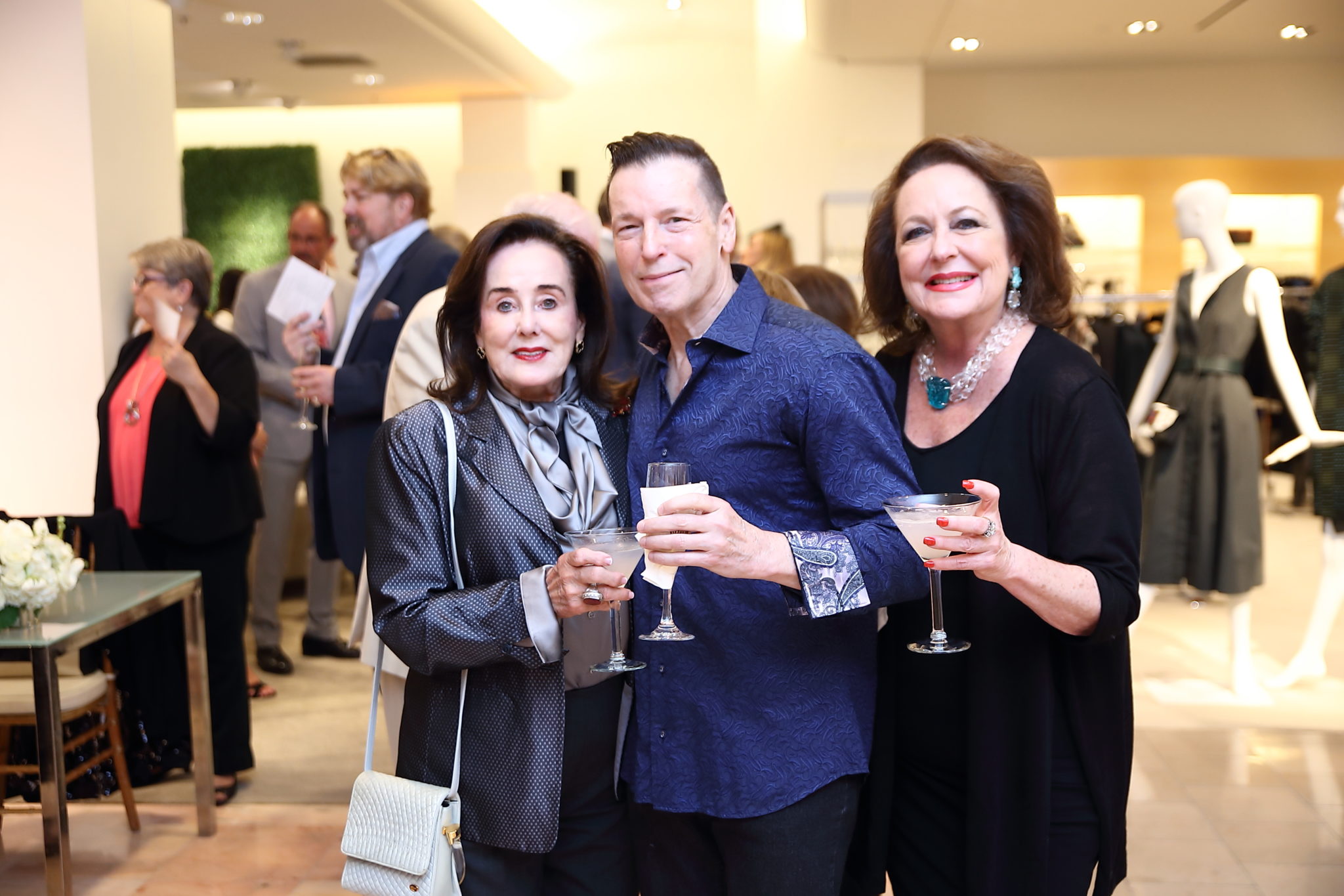 Women of Substance  Betty Tutor, Scott Evans, Charity Yarborough (Photo by Quy Tran)