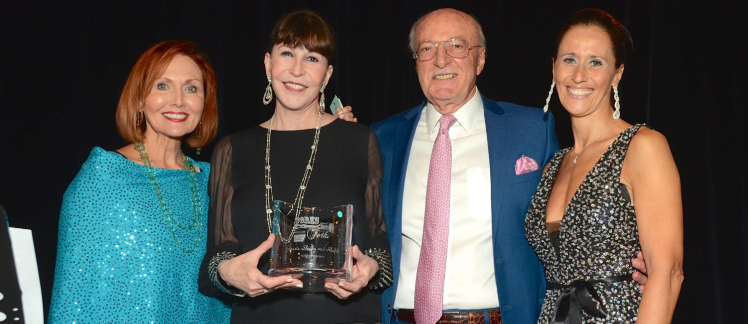 Chair Mary Grace Gray, honorees Shelby Hodge & Shafik Rifaat, Tiziana Triolo (Photo by Roswitha Vogler) (Photo by Roswitha Vogler)