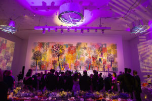 MFAH Grand Gala Ball Trenton Doyle Hancock mural 2019 Grand Gala Ball Atmosphere; Photo by Jenny Antill
