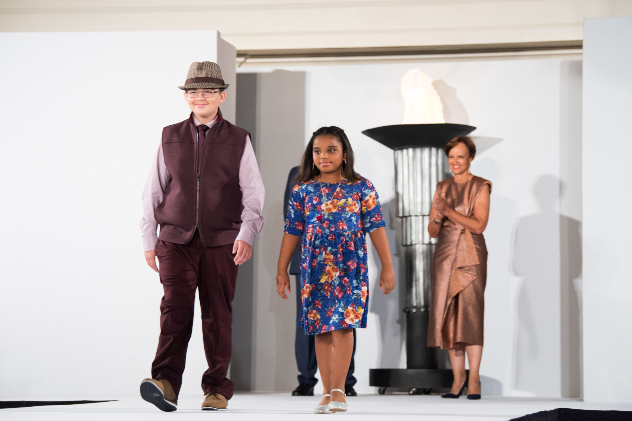 Celebration Of Champions 2019 Gayla and Dr. Donald Gardner with Patient Champions Ava Watkins and Blake Chandler (Photo by Allen S. Kramer/Texas Children’s Hospital)