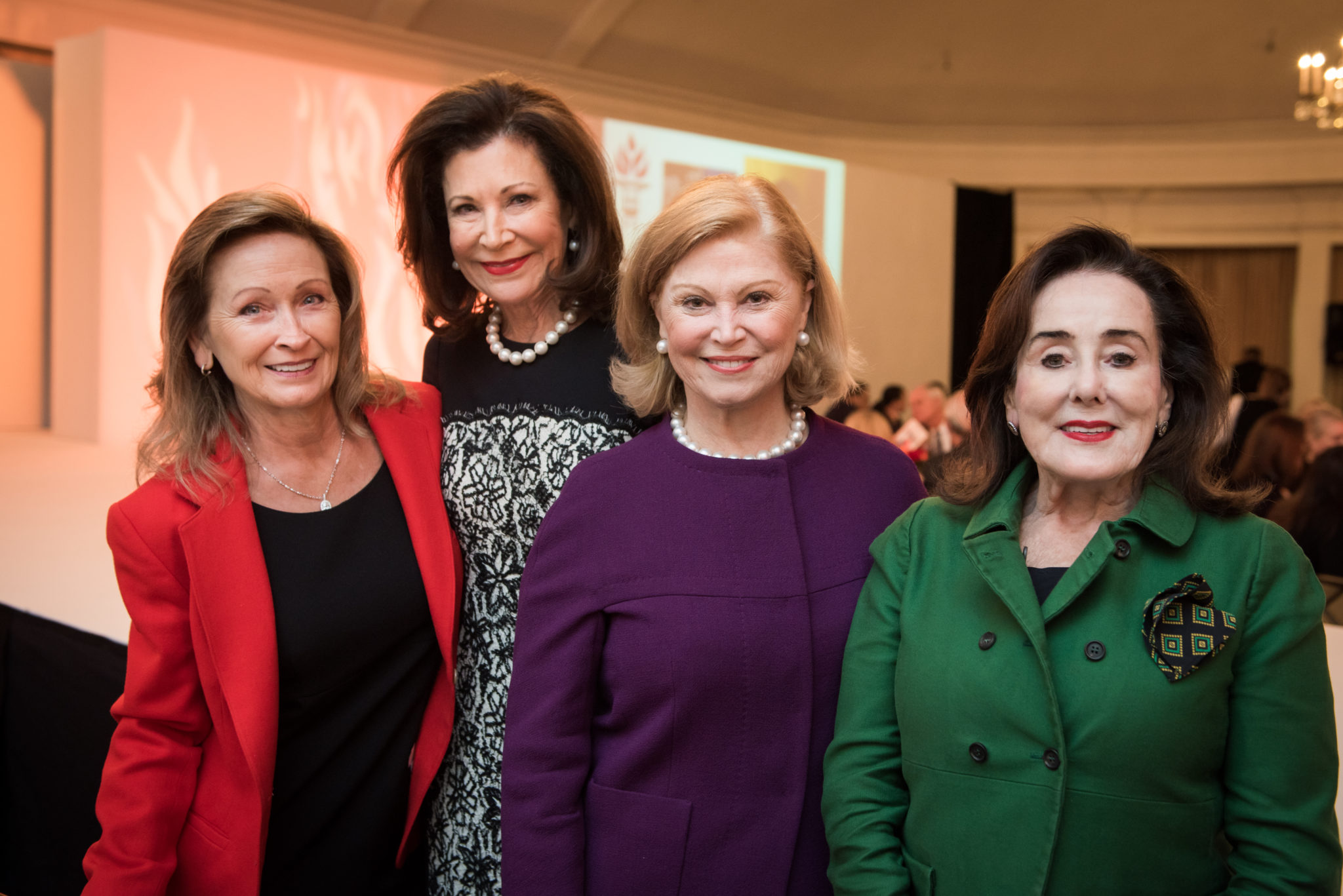 Celebration Of Champions 2019 Barbara Brooks, Betty Hrncir, Jan Duncan and Betty Tutor (Photo by Allen S. Kramer/Texas Children’s Hospital)