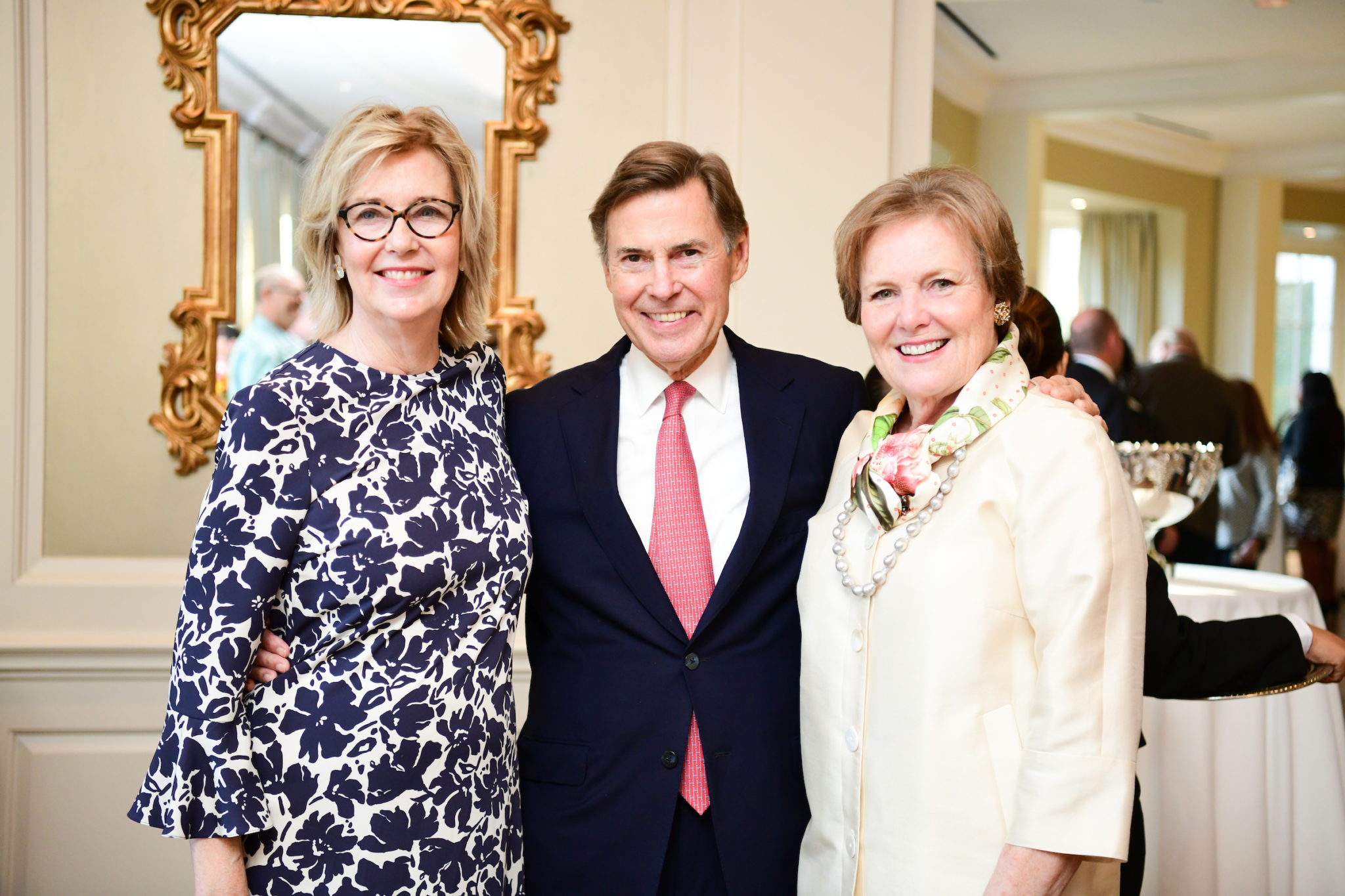 Ann Bowman Andrews, Mike Andrews, Mary Jo Chapoton at Houston Hospice (Photo by Daniel Ortiz)