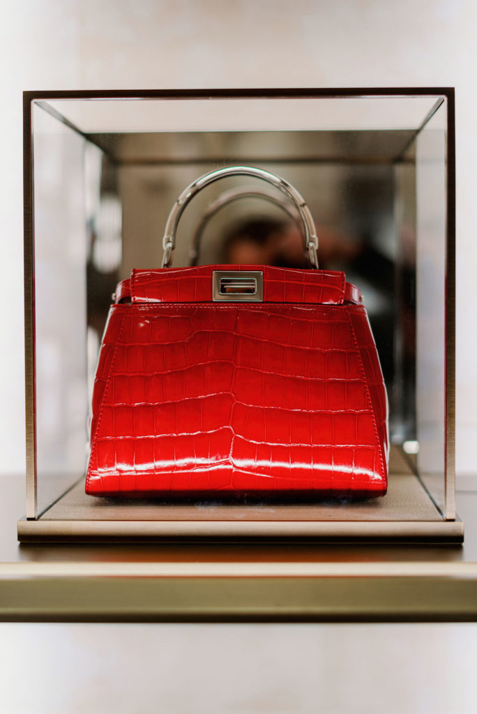 DSC_4168Peekaboo Iconic Mini red crocodile leather bag