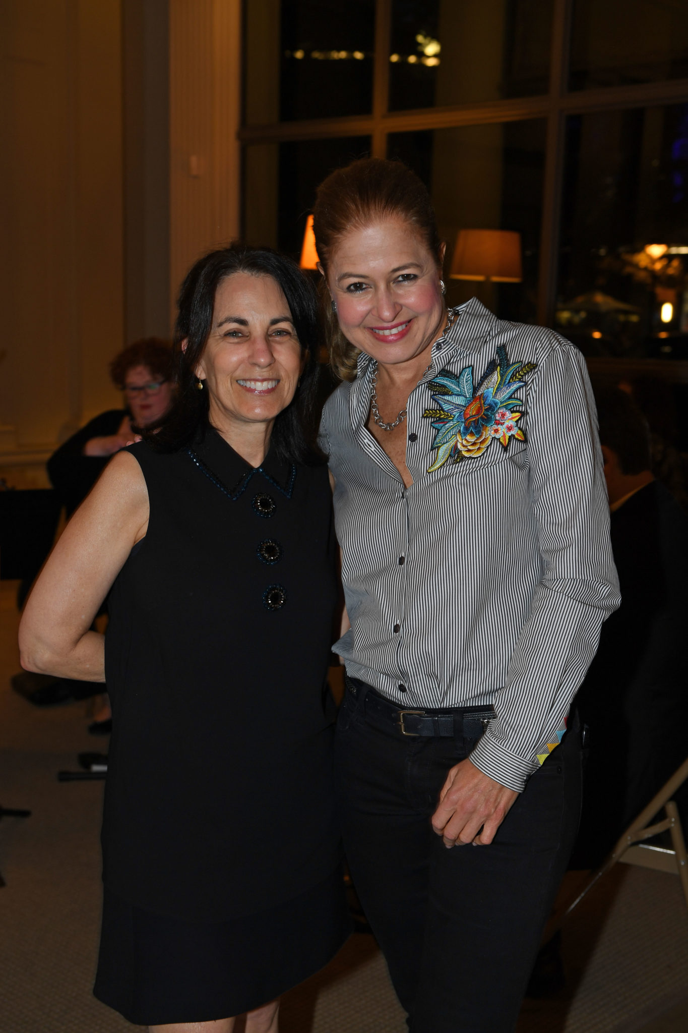 Greenwood King party, Cathy Blum, Debbie Levine