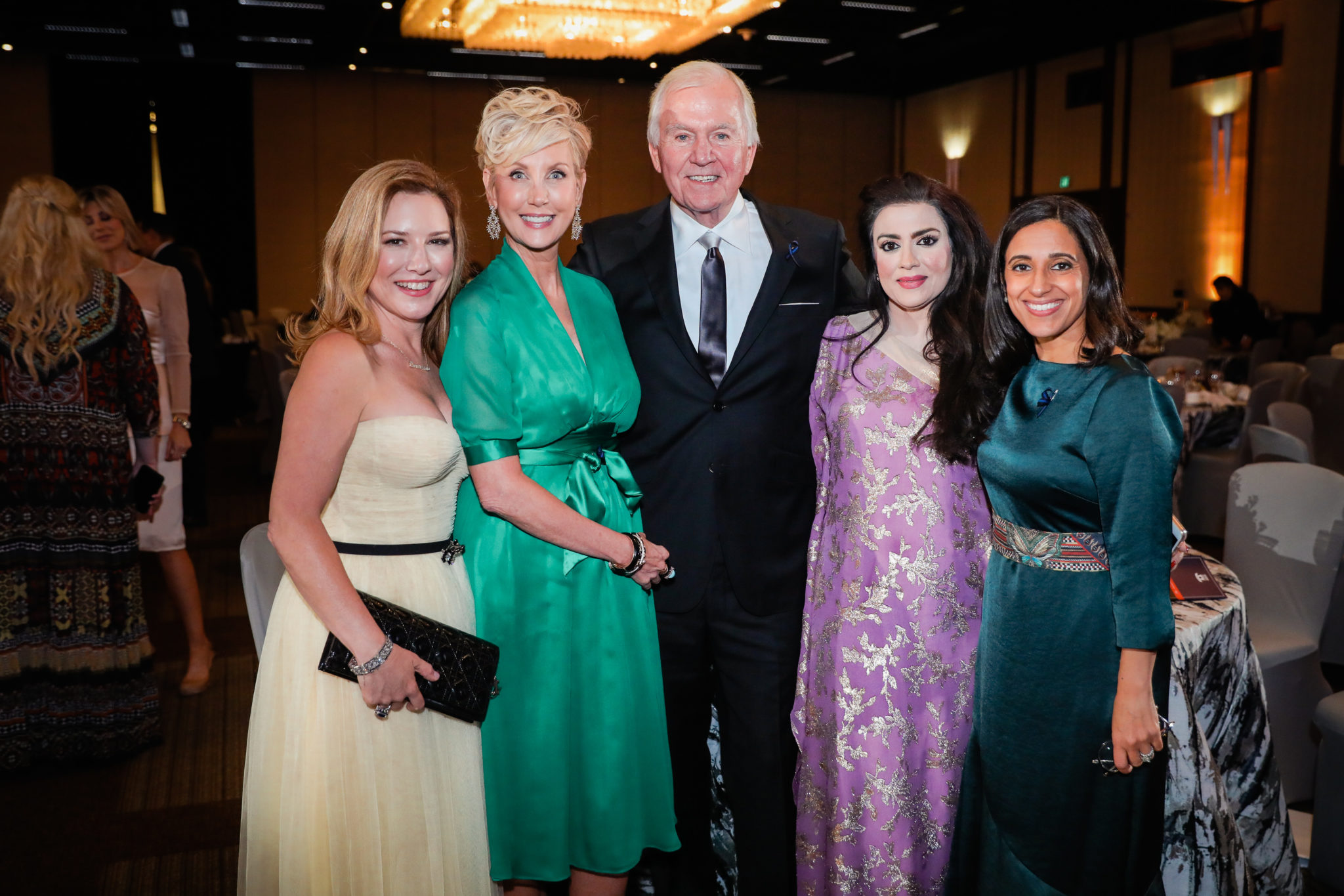 Donae Chramosta, Jerri Duddlesten Moore, John Douglas, Maha Khan, Rania Mankarious (Photo by CatchlightGroup.com)
