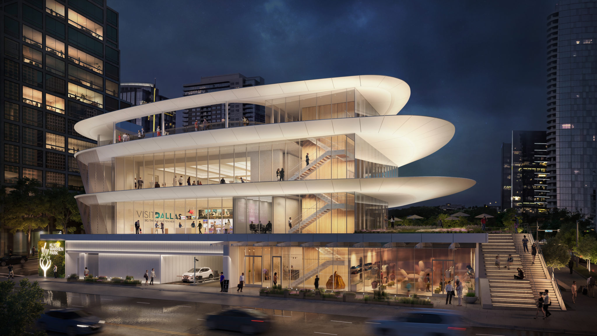 Inside Klyde Warren Park's 100 Million Expansion Plan — More Green Space and an Interactive